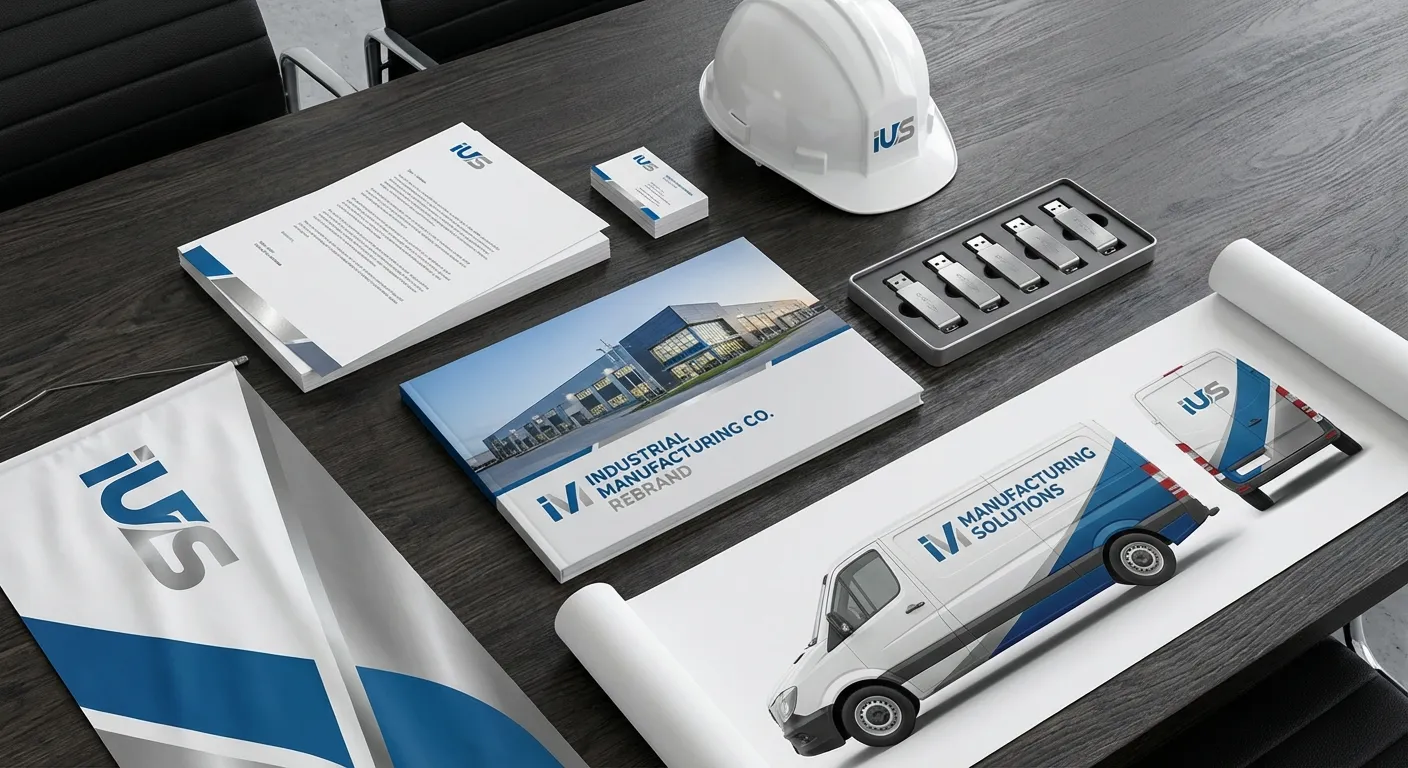 Corporate branding and website design deliverables for Malaysian manufacturers